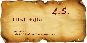 Libal Sejla névjegykártya